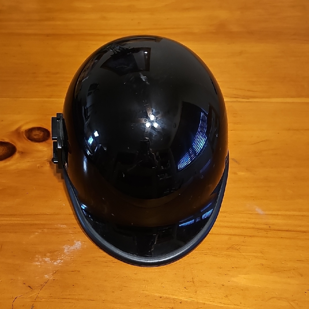 Voss Black Jockey Style Helmet. Size M/L.  Tote 4.